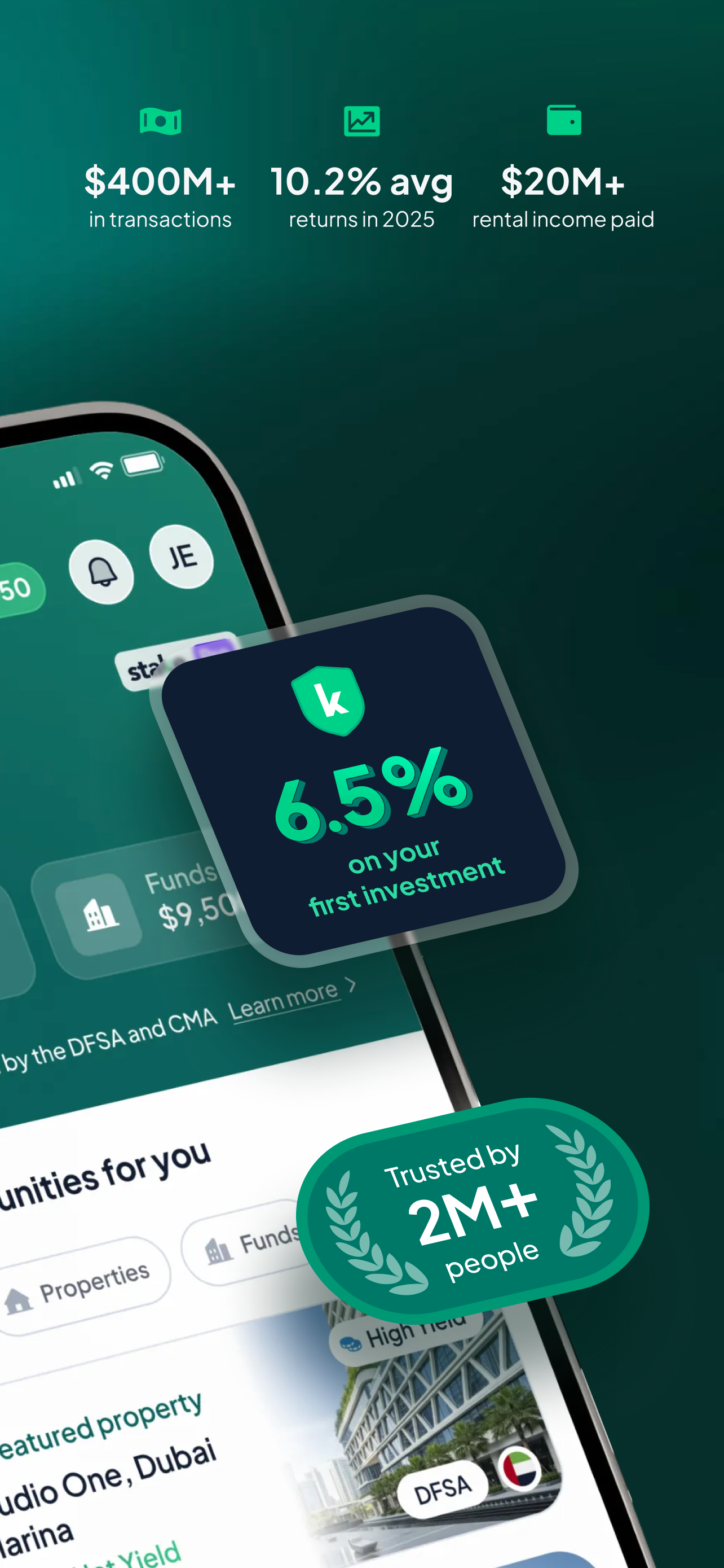 Stake: Real Estate Investing screenshot 2