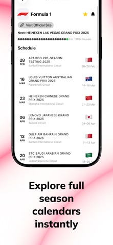 Race Feed screenshot