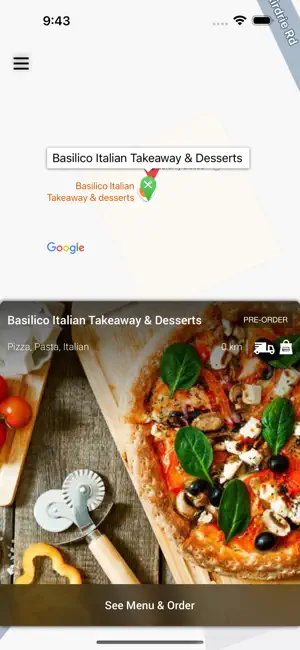 Basilico Italian takeaway screenshot 2