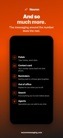 Neuron: Business Phone Line iPhone screenshot