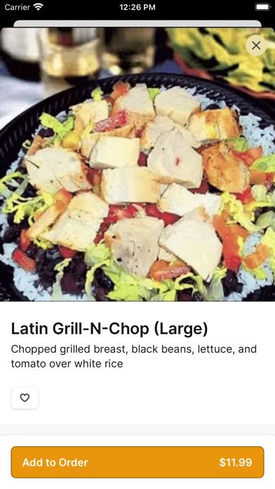 Chick 'n Chop iPhone screenshot 4 - Food & Drink app