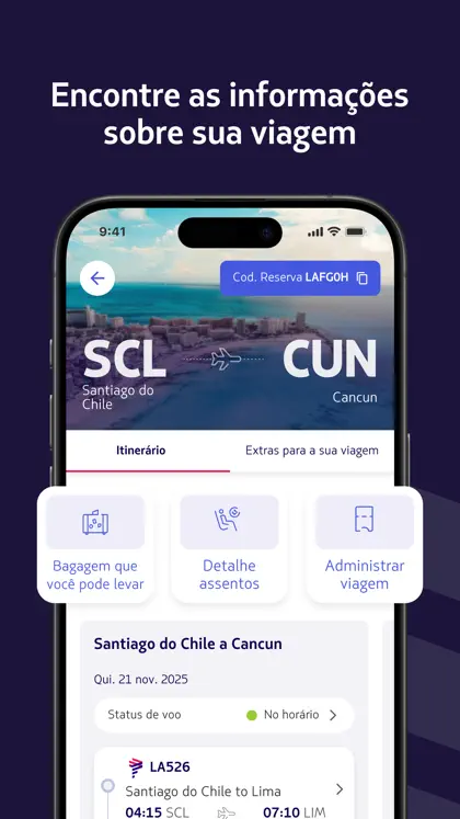 Screenshot 3 di 6 di LATAM: Vuelos, Hoteles, Autos