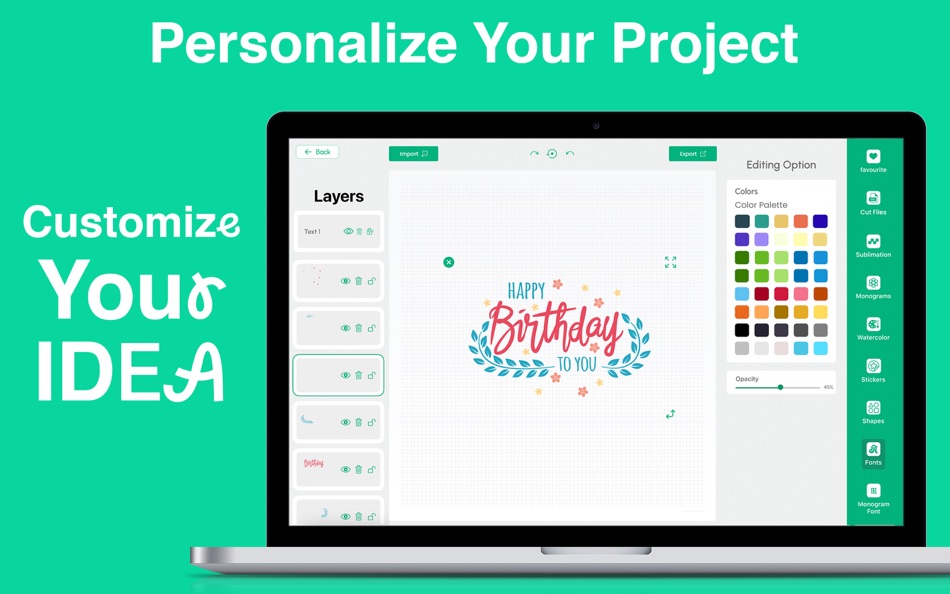 #4. Designs & Fonts for Cricut (macOS) 由: CraftHub Limited