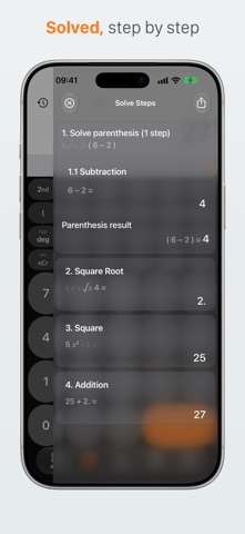 Calculator, basic and advanced Screenshot 3 of 7