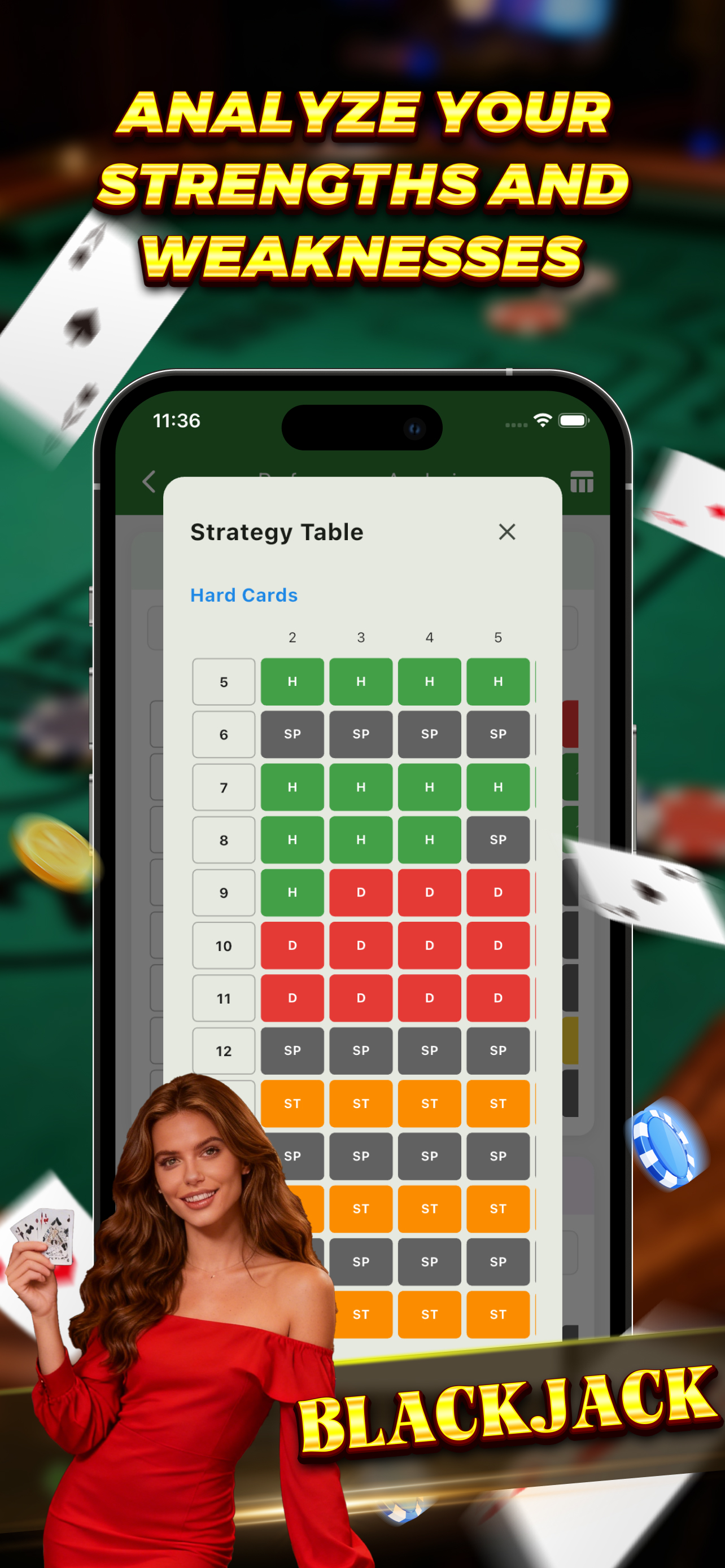 Blackjack Trainer：21 Card Game