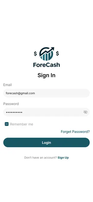 ForeCash-Financial Forecasting screenshot 2