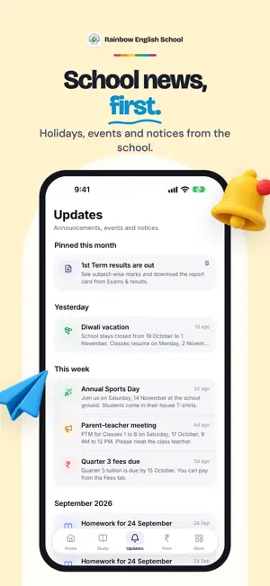 Rainbow English School screenshot 2
