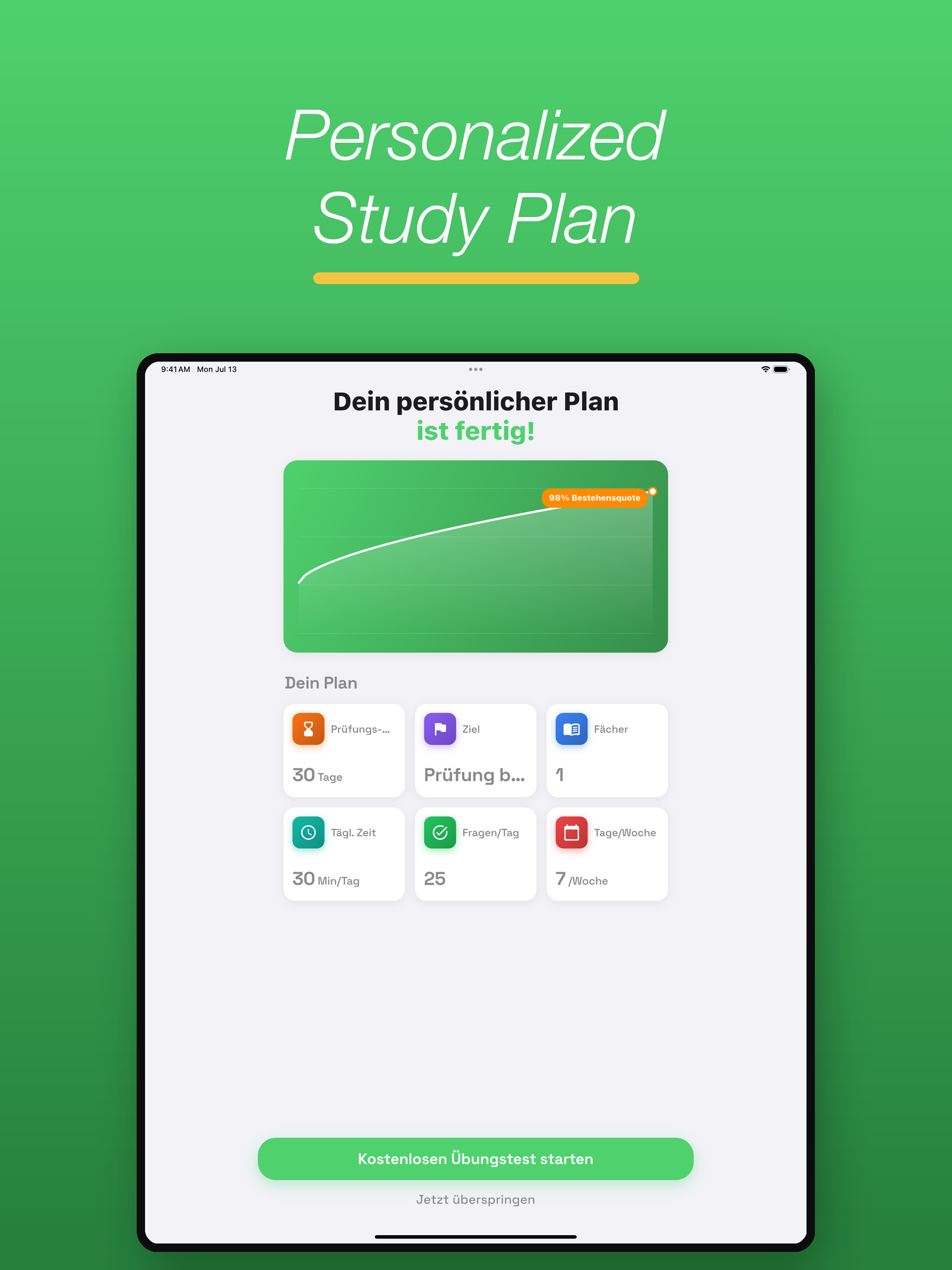 Prüfung Projektmanagement-Fach screenshot 6