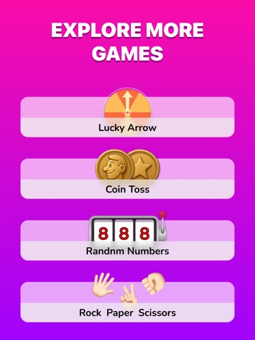 Finger Chooser - Party Games iPad screenshot