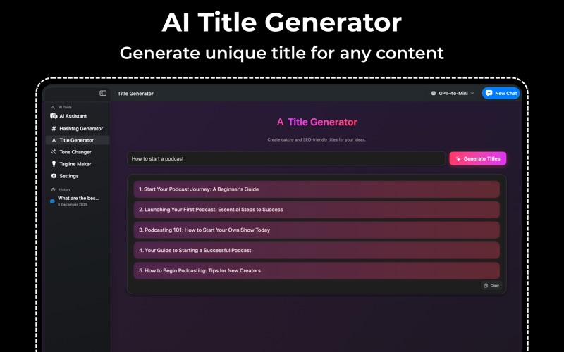 App screenshot