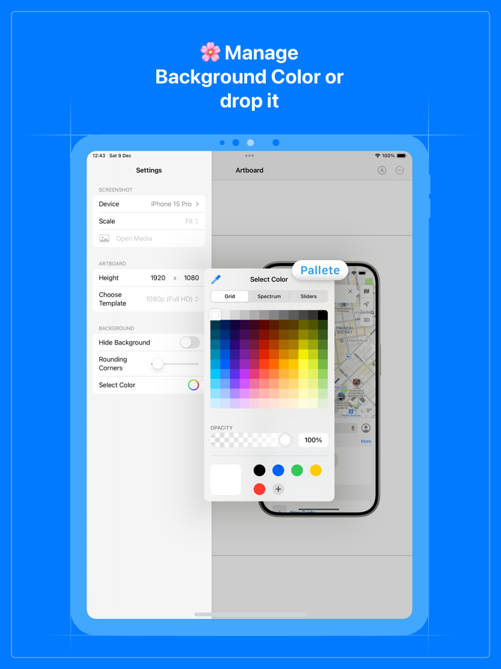 #3. Screenshot in Phone Frame (macOS) By: Sparrow Code
