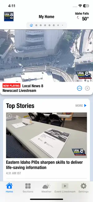 KIFI Idaho Falls News screenshot 1