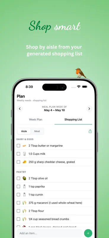 Robin's Meal Planner screenshot 5 of 6