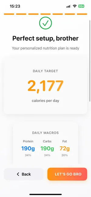CalorieBro - Calorie Tracker screenshot 3