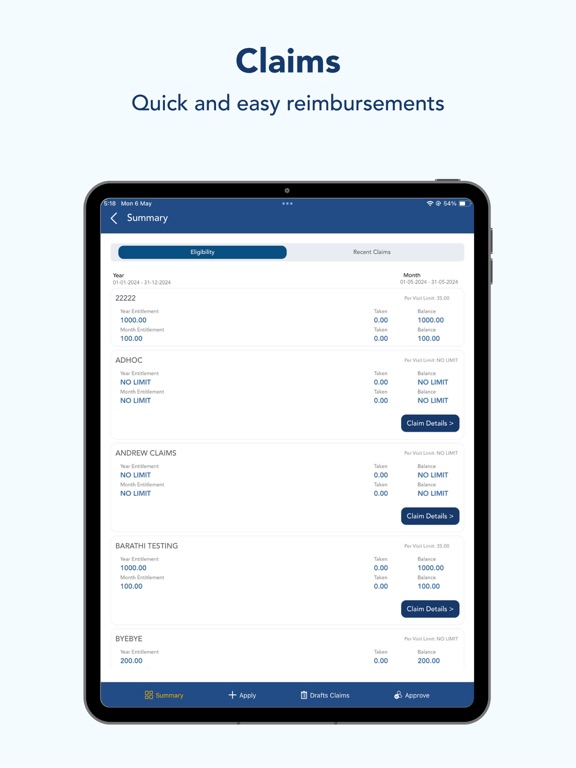 Screenshot #6 pour INFOTECH HRMS