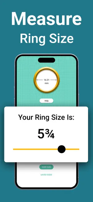Ring Sizer — Size Measure App screenshot 2