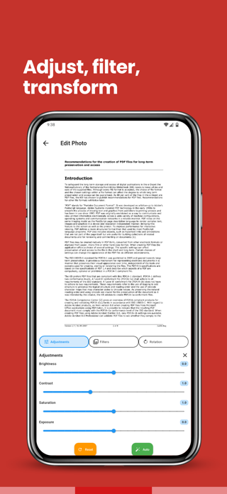 Scanomy - Smart PDF Scanner Screenshot 5 of 10