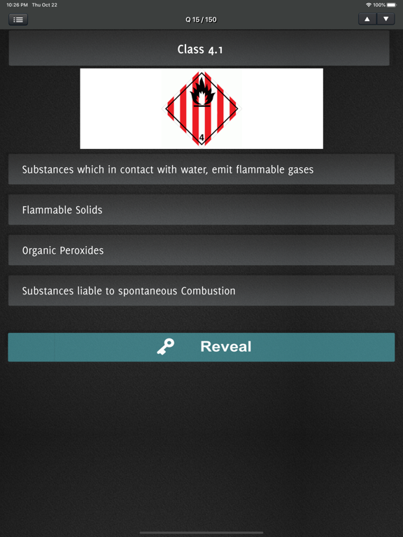 Screenshot #5 pour ADR QUIZ Dangerous Goods Test