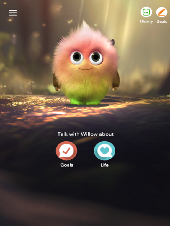 Willow: Well-Being Companion iPad screenshot 5 - Lifestyle app