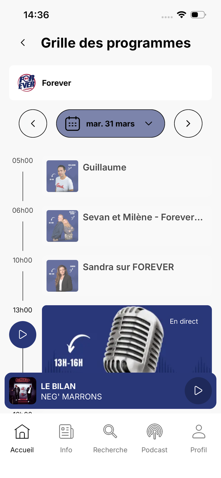 FOREVER La Radio screenshot 3