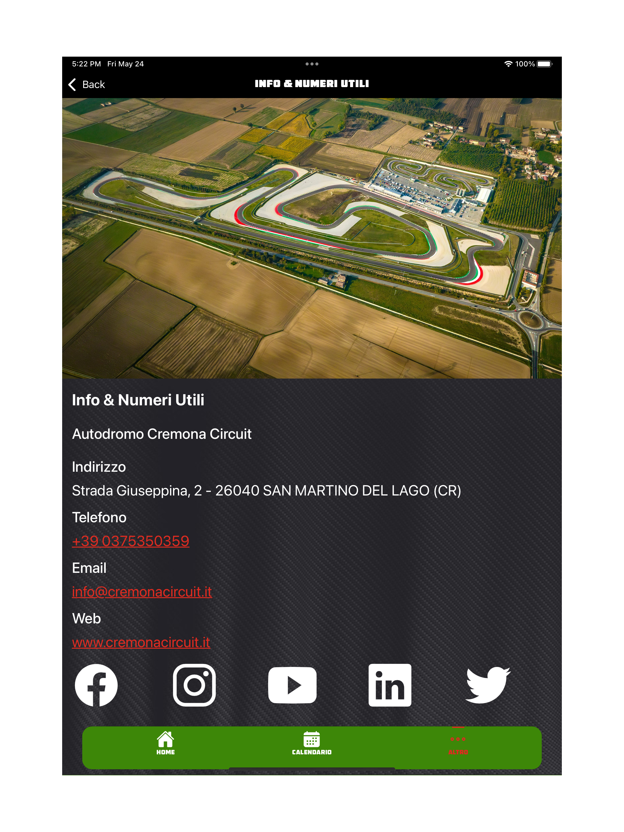 Cremona Circuit