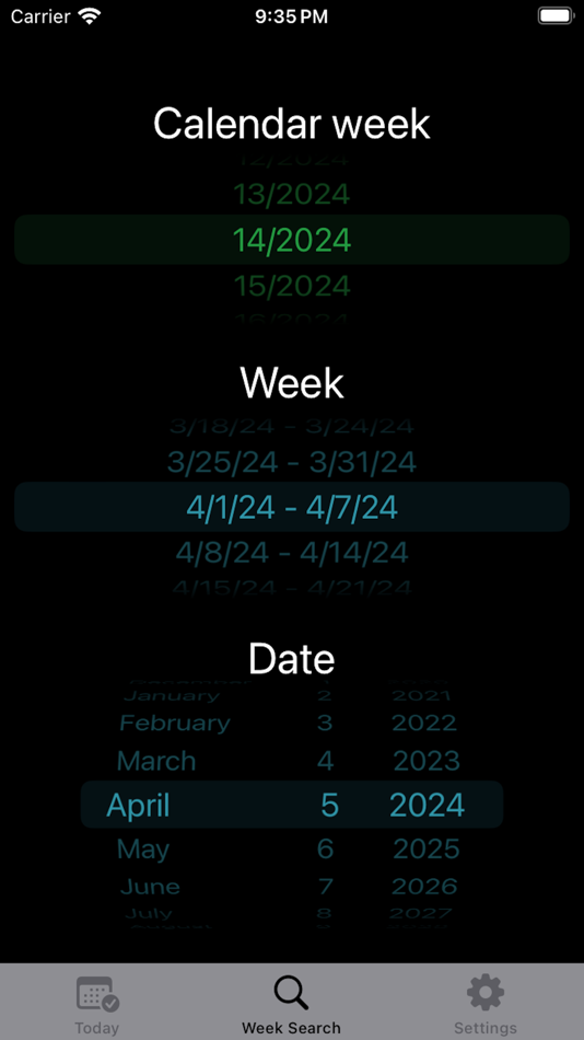 #3. Week Number Pro (iOS) 由: Daniel Mensch