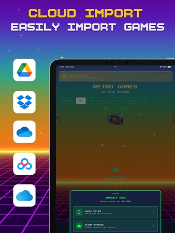 RetroPlay - Console Emulator iPad screenshot