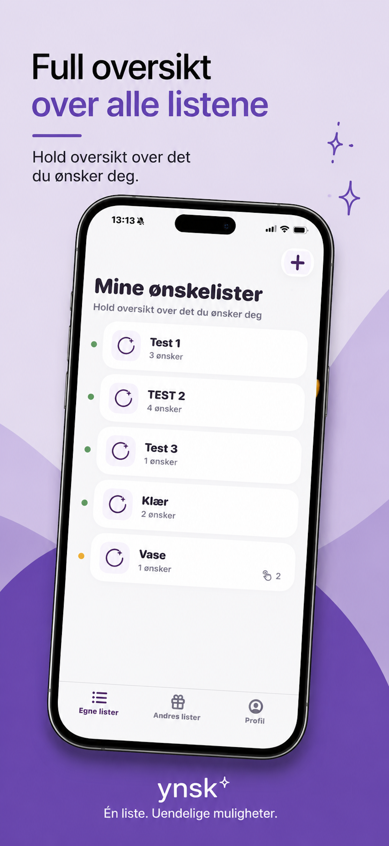 Ynsk - ønskelister screenshot 5