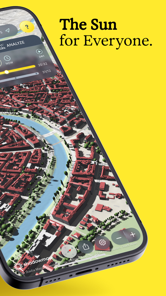 #2. Shadowmap: Solar Intelligence (iOS) Podle: Shadowmap Technologies GmbH