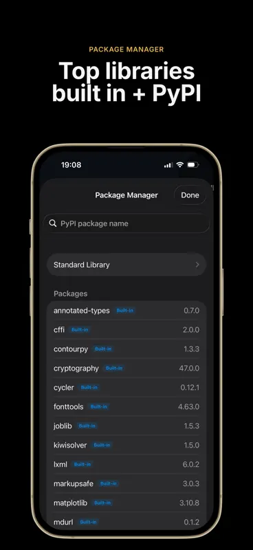 Pythona - Python 3 IDE screenshot 4 of 5