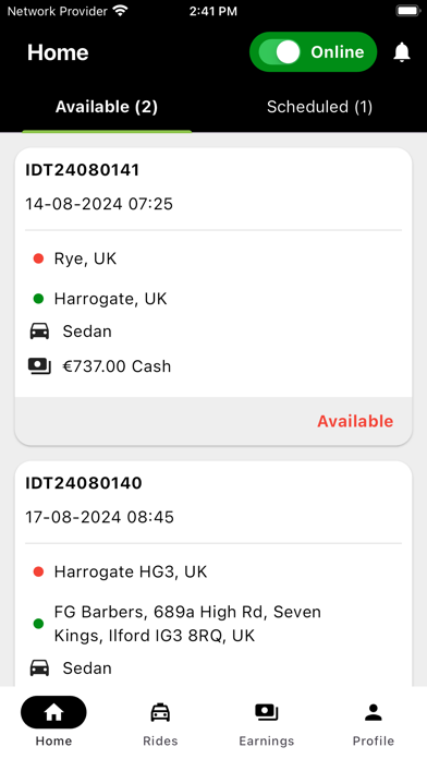 BC Drivers Screenshot