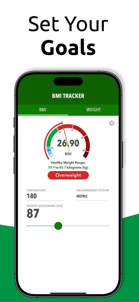 BMI Calc + Weight Loss Tracker - Health & Fitness App | MWM