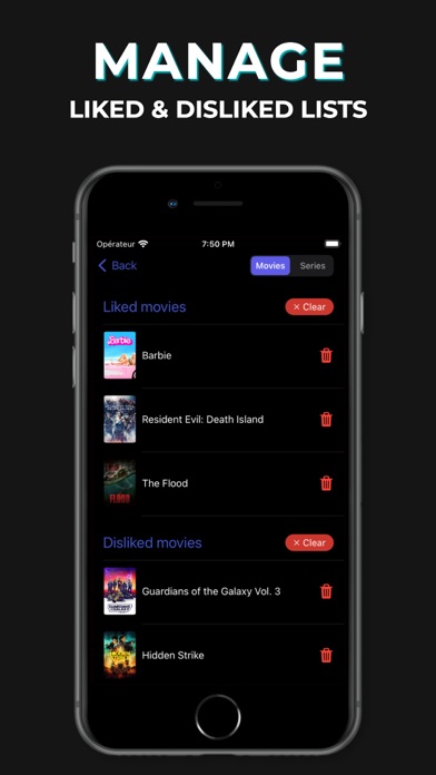 Comand: Movies & Cinema Swiper Screenshot