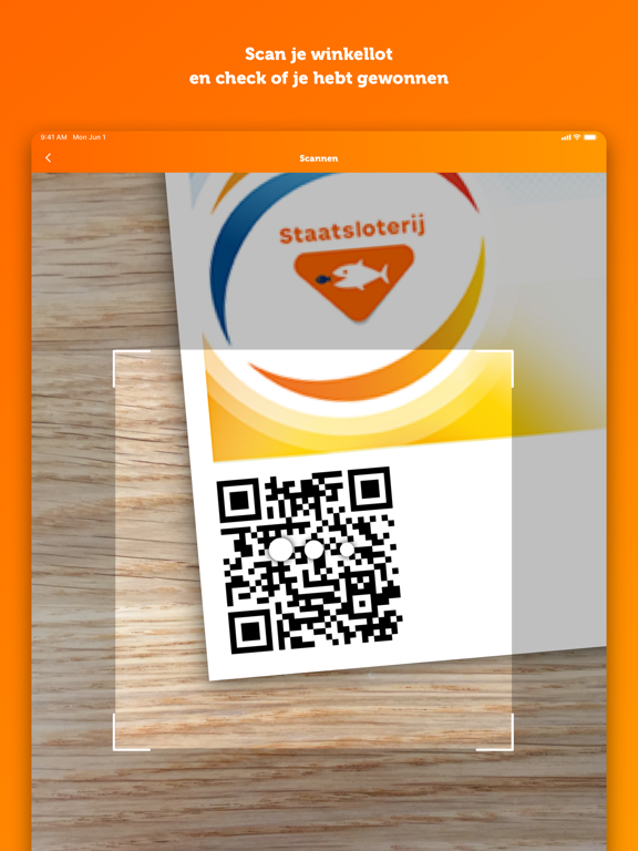 Staatsloterij iPad app afbeelding 5