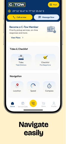 C-Tow Assistance iPhone screenshot 2