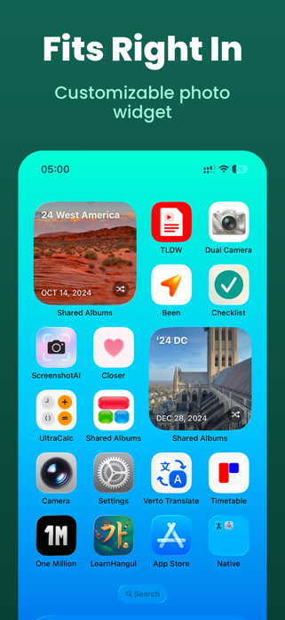 Shared Albums Widget Screenshot 6 of 6