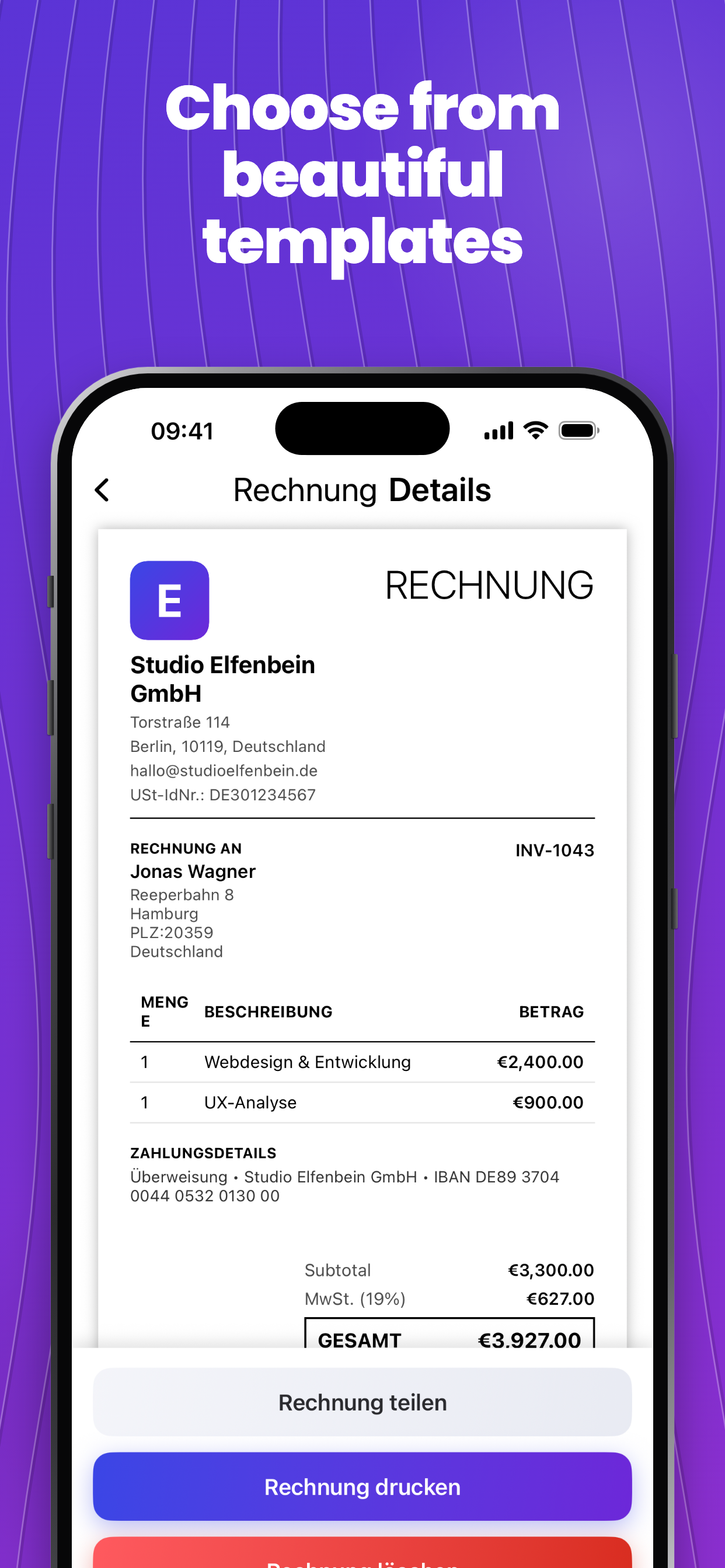 Invoice Creator l Kivana screenshot 4