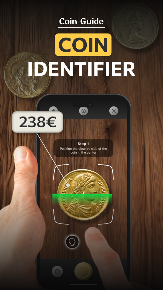 #1. Coin Identifier - Appraisal (iOS) 由: Nataliia Saikina