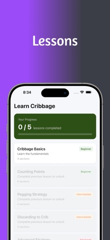 Cribbage - Play & Learn Screenshot 4 of 6