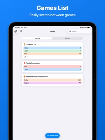 Score Tracker: Skoro iPad screenshot 3