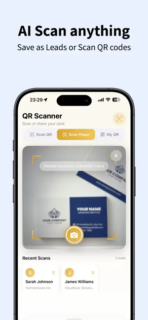 SayHi - Business Card Creator screenshot 4