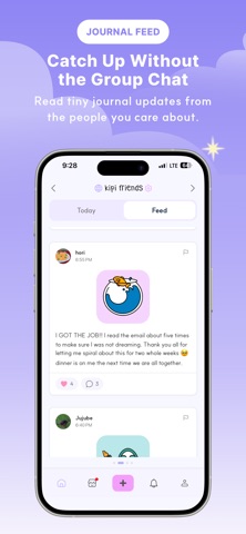 Kipi: Mood Diary with Friends screenshot