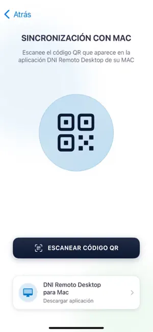 DNI Remoto iPhone screenshot 2