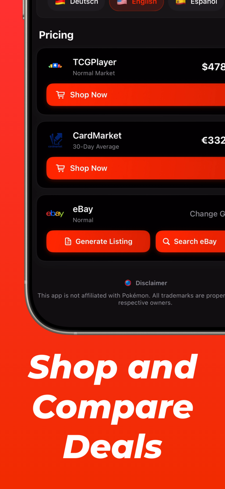 Eyevo TCG ‒ Card Scanner screenshot 8