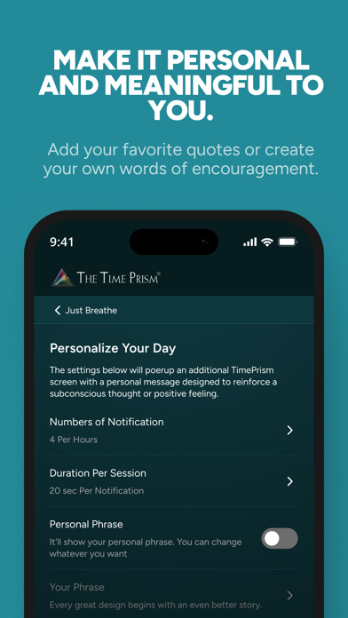 The Time Prism iPhone screenshot 4 - Productivity app