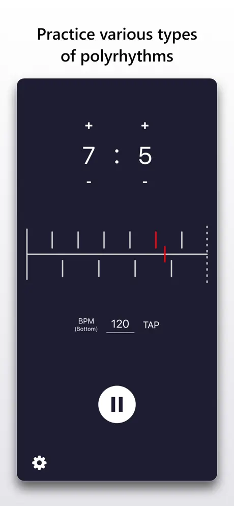 Polyrhythm - Poly Metronome screenshot 2
