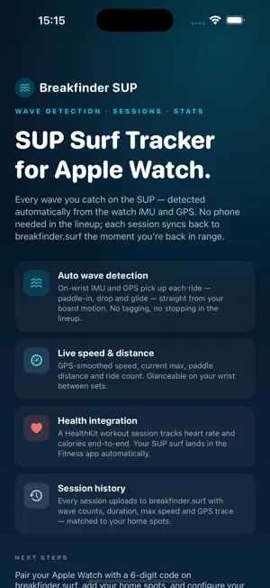 BreakFinder: SUP Surf Tracker screenshot 2