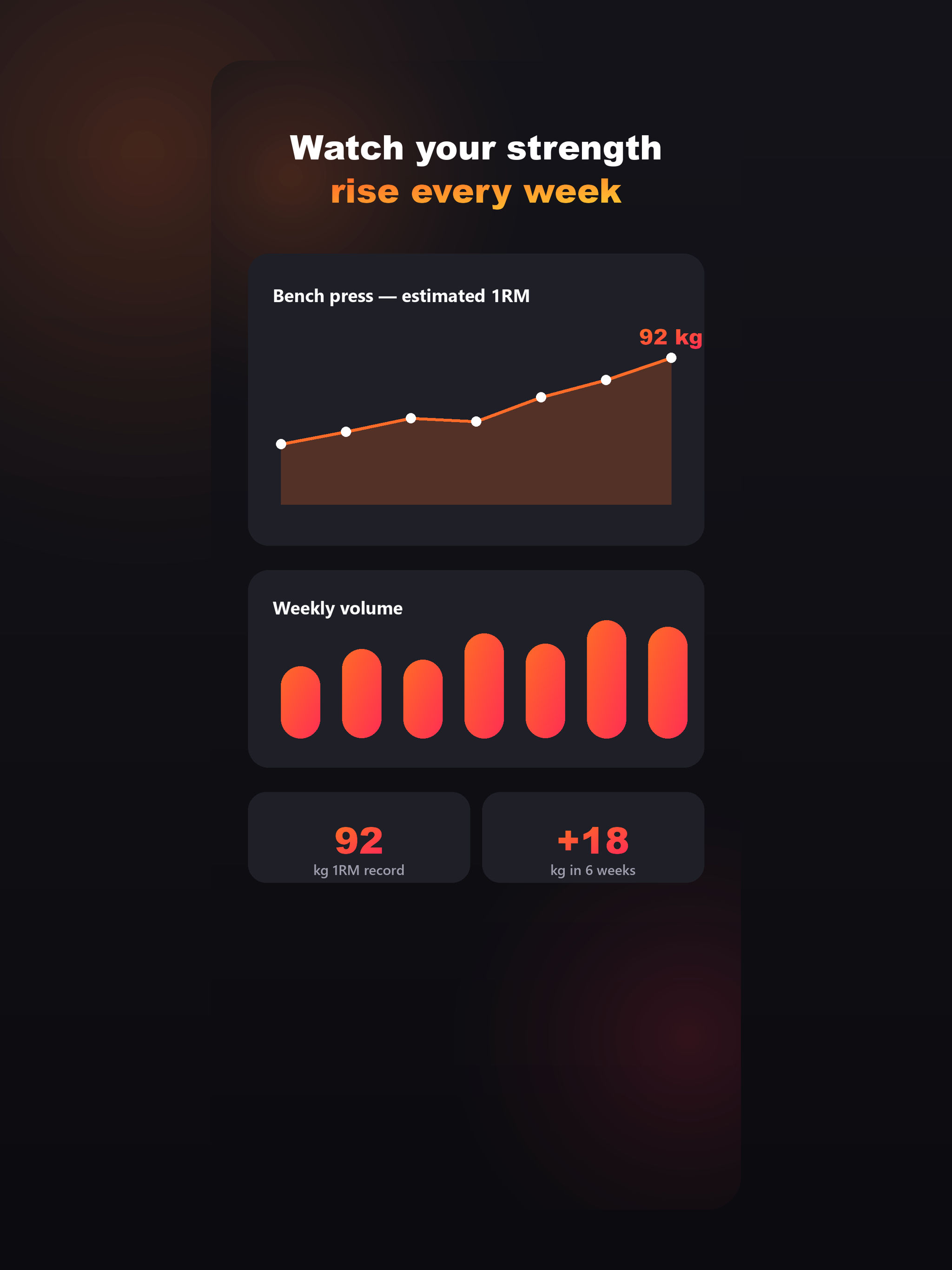 Setzy: Gym Workout Log screenshot 8