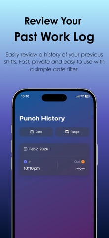 Horario - My Work Log screenshot