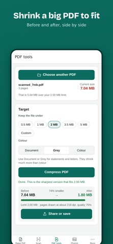 DocuClue: PDF Scan & Resize screenshot 4